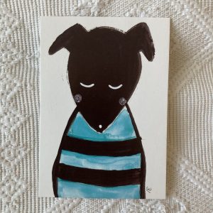 Koiruli koiranen postikortti